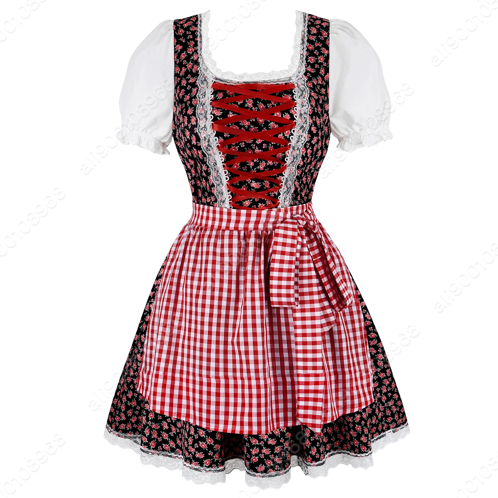 

Oktoberfest Costumes for Women Maid Uniform Renaissance Beer Clothing Hallween Cosplay Costume