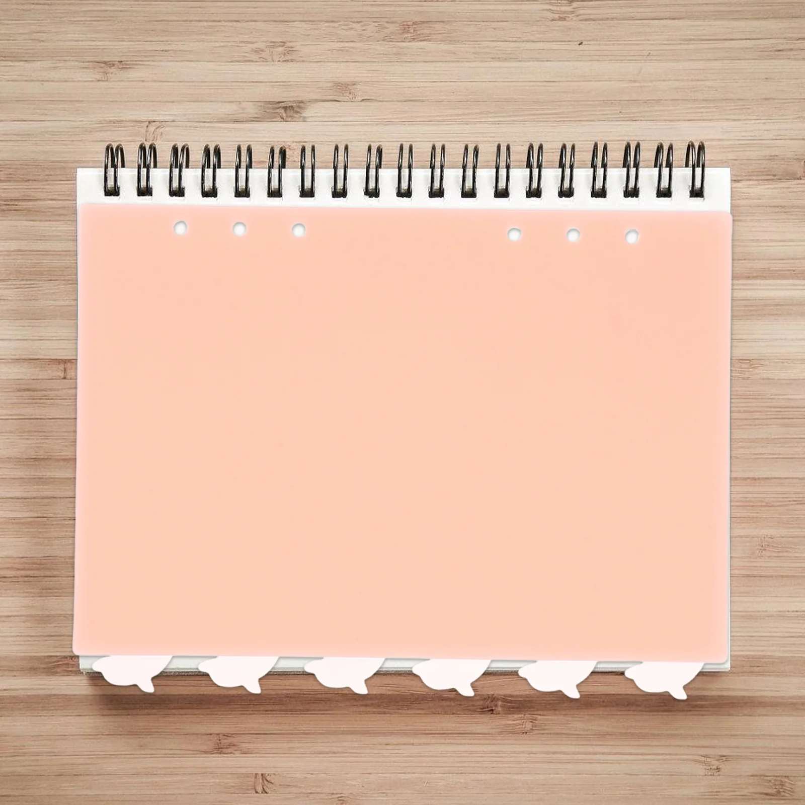 6 قطعة A5 6 ثقوب دولفين علامات التبويب الموثق فواصل لطيف المنظم اكسسوارات لأجهزة الكمبيوتر المحمولة فهرسة تصنيف مادة PP