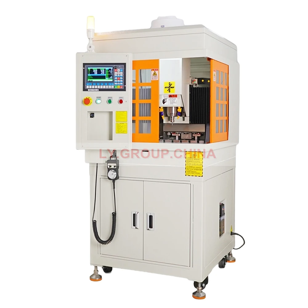 LYBGACNC Full Cast Iron Finished Engraving Machine 3040 Automatic Tool Change ATC Industrial Equipment 2.2KW Linear Guide Rail