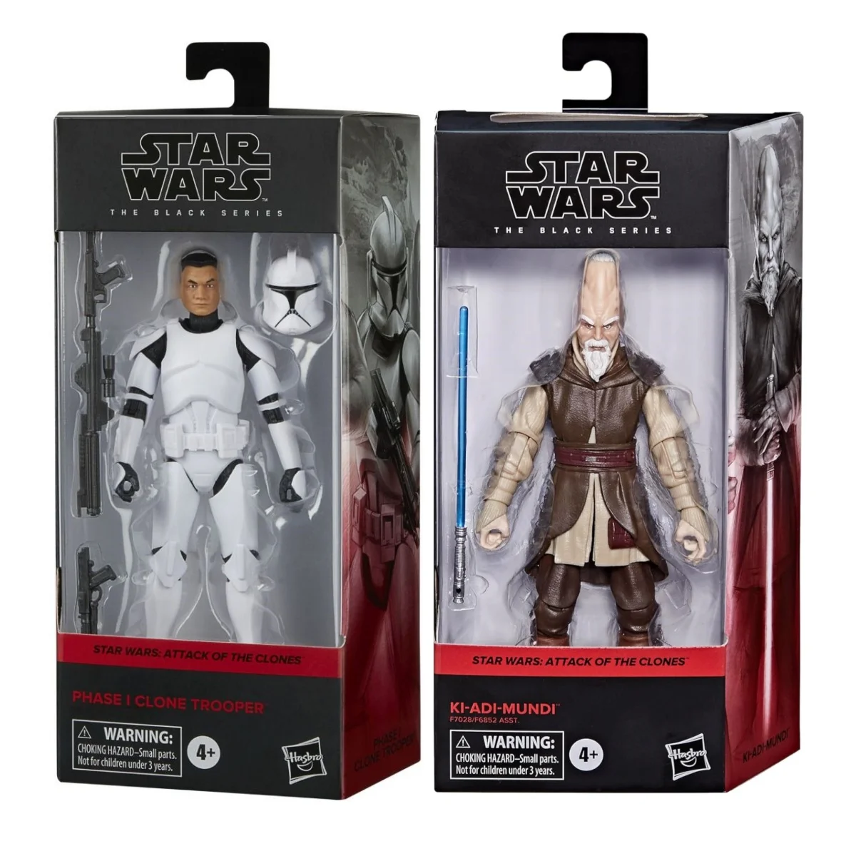 

STAR WARS The Black Series Attack of The Clones Phase I Clone Trooper Ki-Adi-Mundi Collectible 6-Inch Action Figure Toys