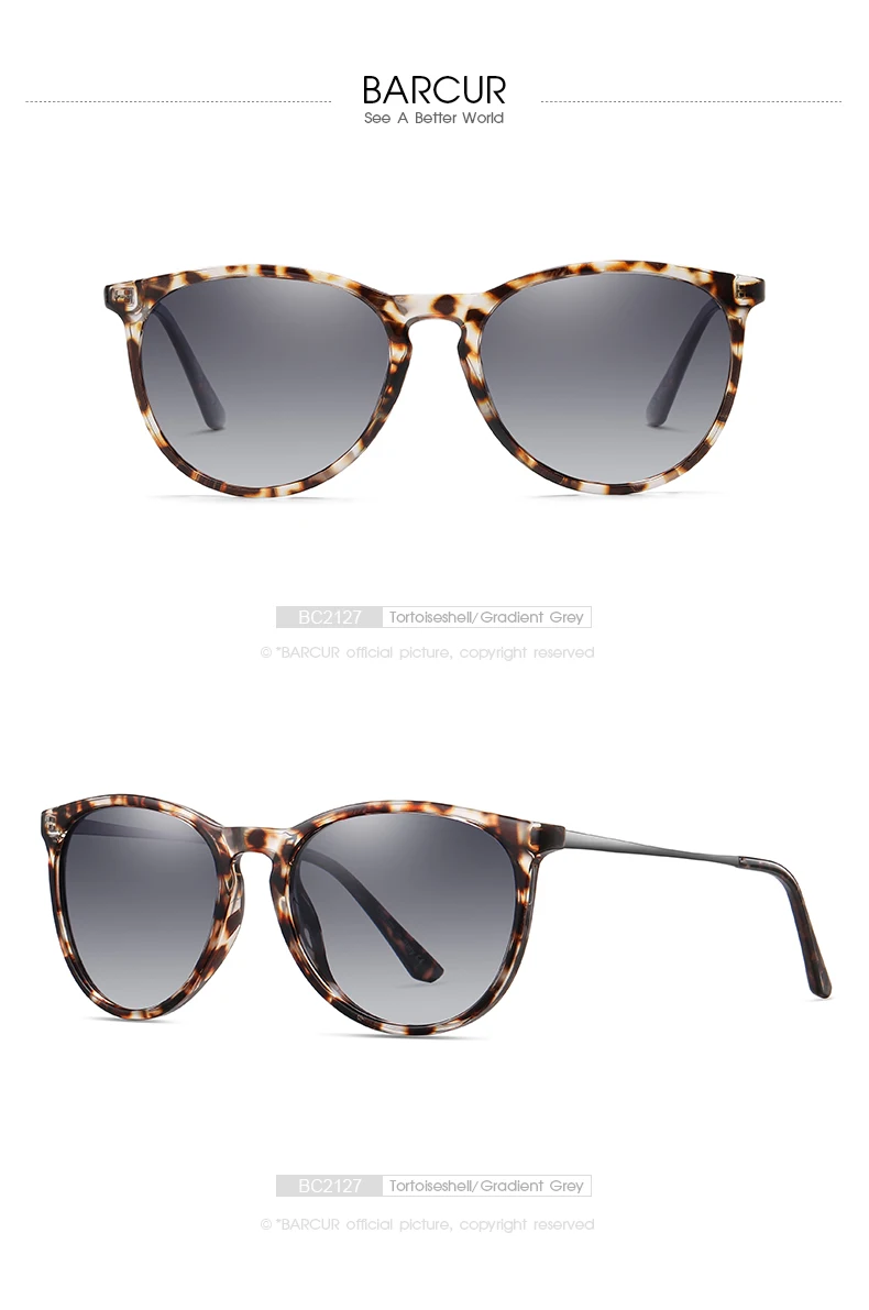 BARCUR Klassische polarisierte Sonnenbrille für Männer und Frauen, unverzichtbar für Outdoor-Fahren, Business-Freizeit-Sonnenbrillen – Detail 13