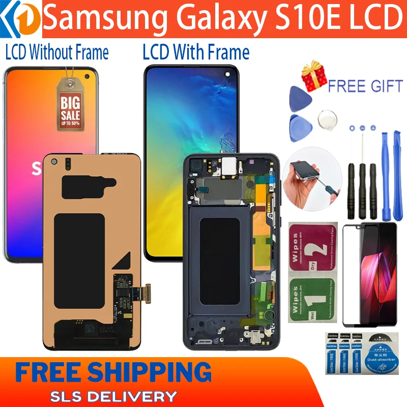 For Samsung Galaxy S10E G970W G970F G970U Lcd Display Touch Assembly Digitizer Replacement Screen For Samsung S10E LCD