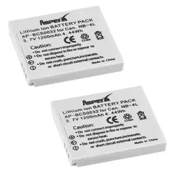 NB-4L Battery NB4L NB 4L Bateria Batteries for Canon IXUS 30 40 50 55 60 65 80 100 I20 110 115 120 130 IS 117 220 225 230 255