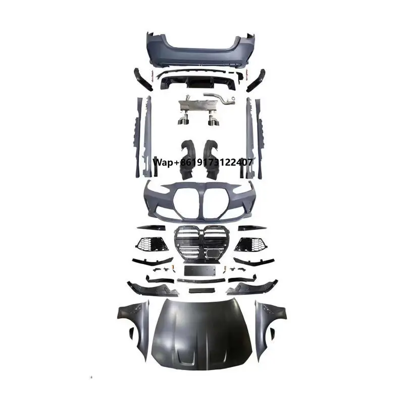 

Оптовая продажа с фабрики автозапчастей M4 широкий корпус Bodykit бампер M спортивный комплект кузова для 4-й серии G22 2021-2025