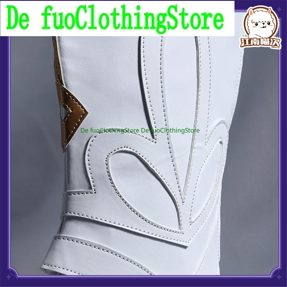 Defuo Genshin Impact Traveler Player Lumine Cosplay Shoes Boots Game Halloween Christmas Game Anime Character Party Props