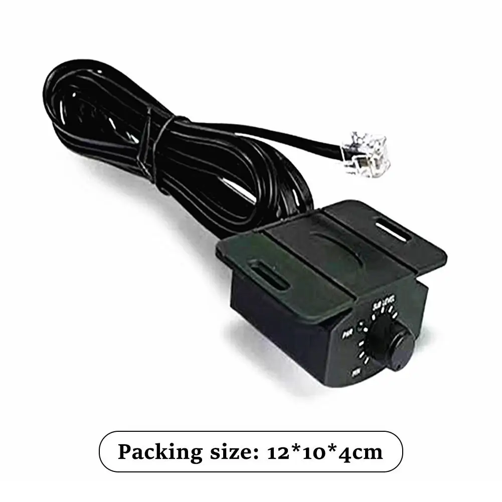 Easy Install Audio Volume Controller Wire Control 4 Wires With Lights Suitable For Car Music Outings Speaker Volume Controller