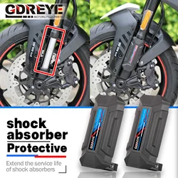 FOR YAMAHA XSR900 XSR 900 TRACER 9 900 GT 2021-2022 Motorcycle Front Fork Guard Shock Absorbing Protective Shell Cover