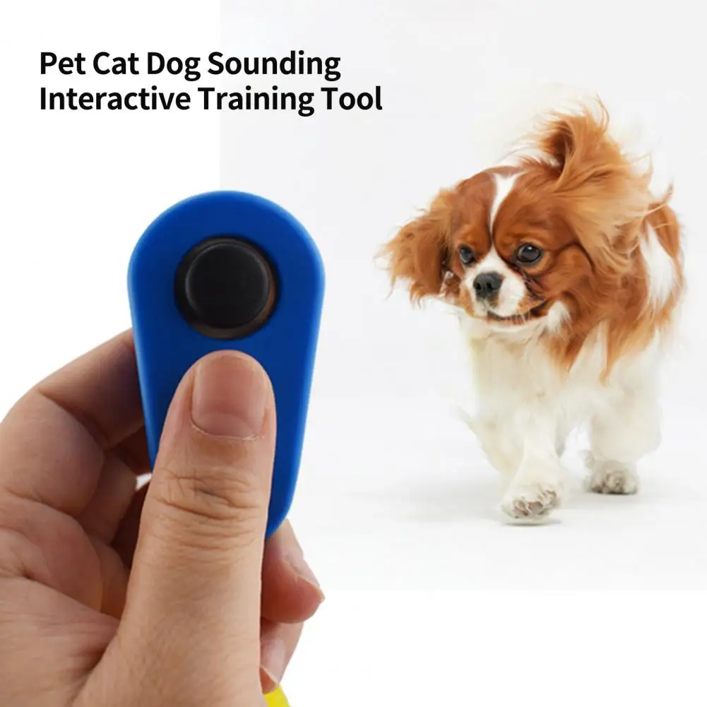 Pet Aid Clicker Finger Ring Cat Training Clicker Convenient Stop Barking  Universal Cat Dog Behavior Reinforcer Trainer