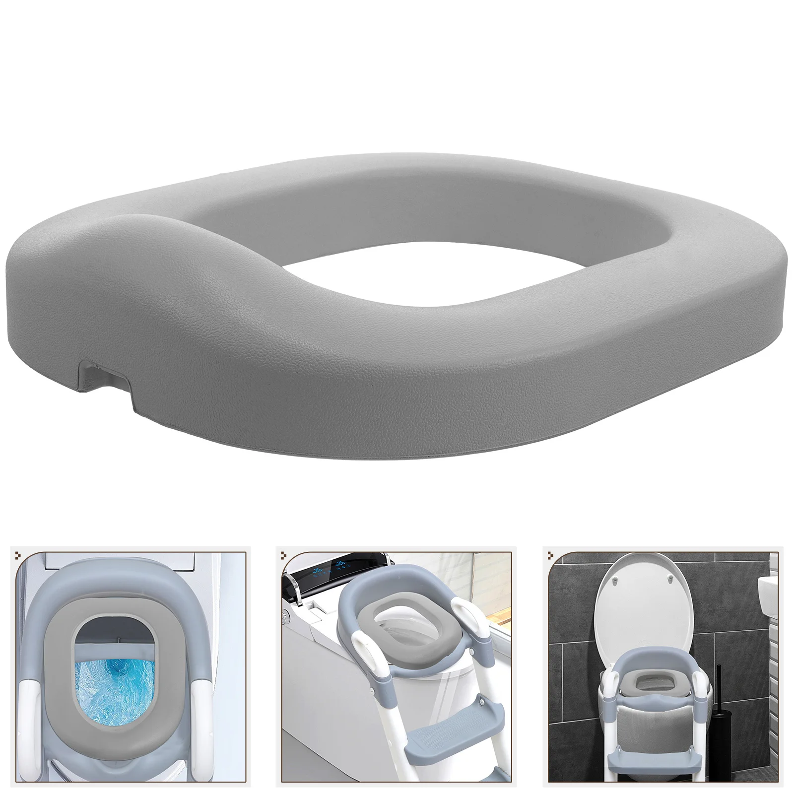 

Children Toilet Seat PU Cushion Soft Comfortable Non-Slip Pad Kids Toilet Seat Cover Washable Breathable Stable