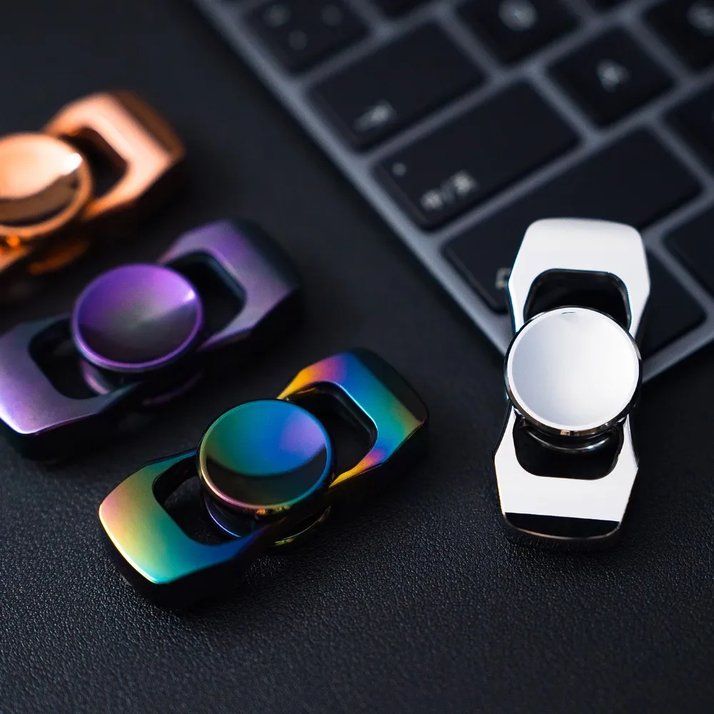 Faith EDC – Fidget Spinner rationalisé, modèles originaux, Fidget Spinner à deux lames, Gadgets de soulagement de l'anxiété, jouets gyroscopiques pour adultes