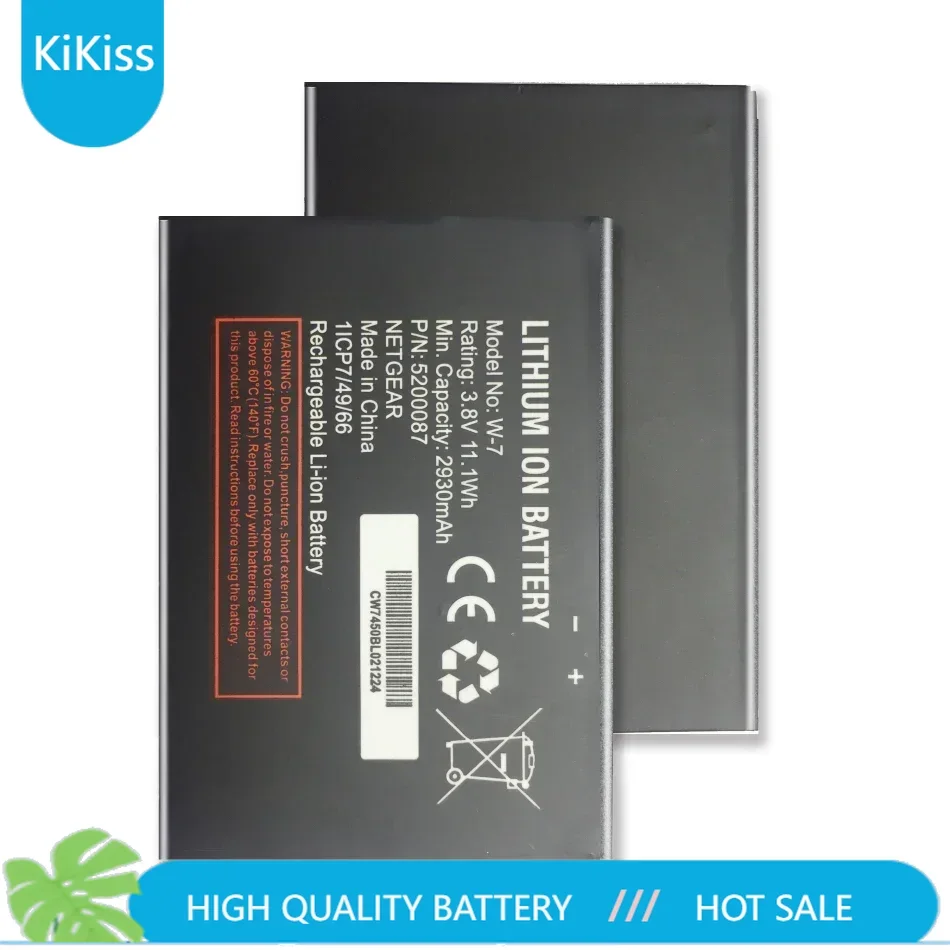 W-7 Battery W7 For Netgear Sierra Aircard 790S 810S Wireless Router 2930mAh 3.8V