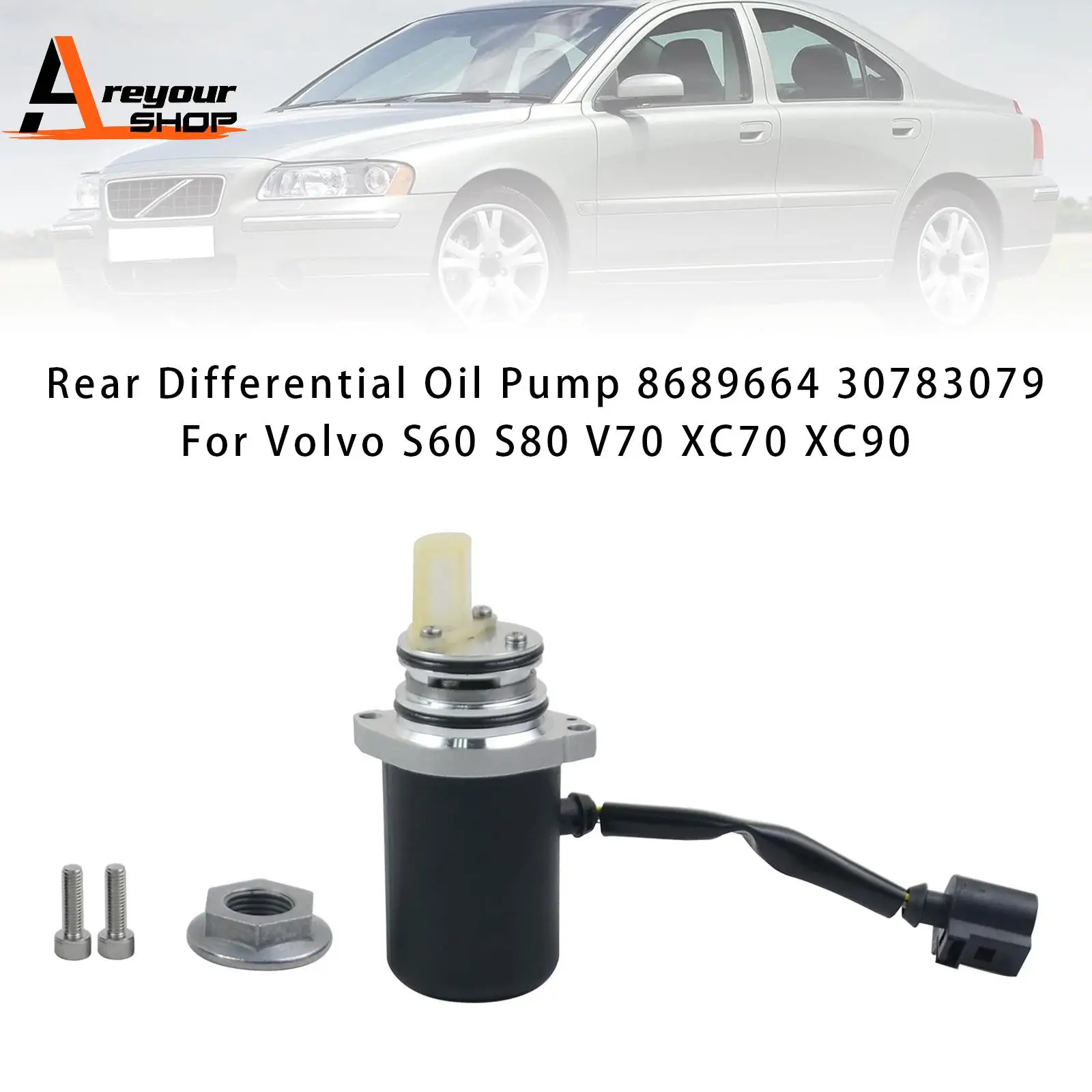 

Масляный насос заднего дифференциала 8689664 30783079 для Volvo S60 S80 V70 XC70 XC90