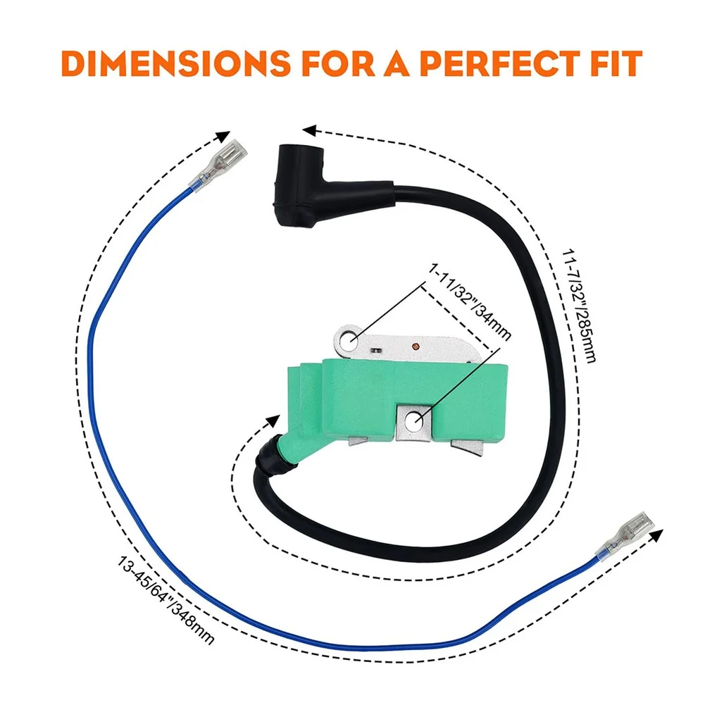 Ignition Coil Module For K750 K760 K770 K970 K1260 501485402 510115601 Power Cutter Saw Ignition Coil Replacement