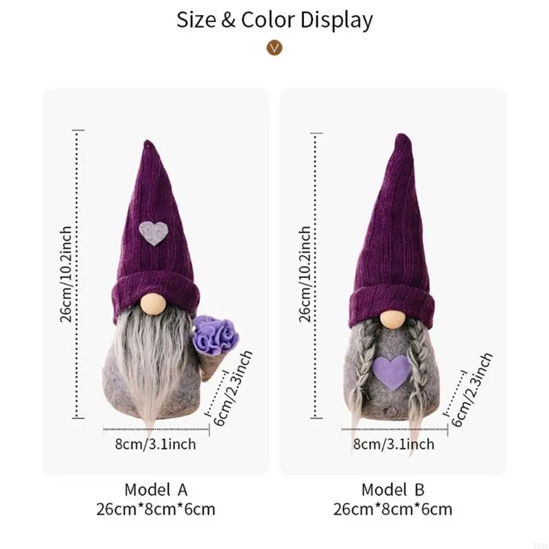 45Be Long Gnomes Christmas Gnomes Cloth Decors Toy Favor per i decori per casa