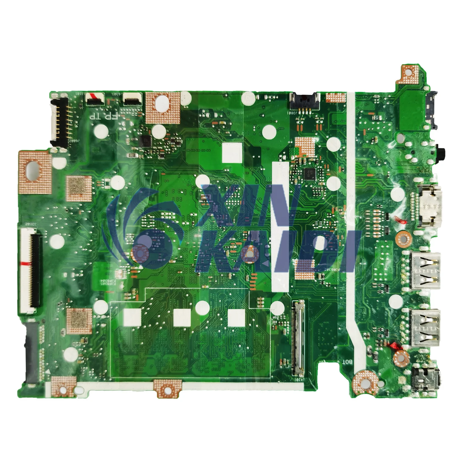 Laptop Motherboard For Asus L406MA E406MA E406MA E406MAS Computer Mainboard With N3350 N4000 N4100 N5000 CPU 4G 8G RAM 64GB SSD