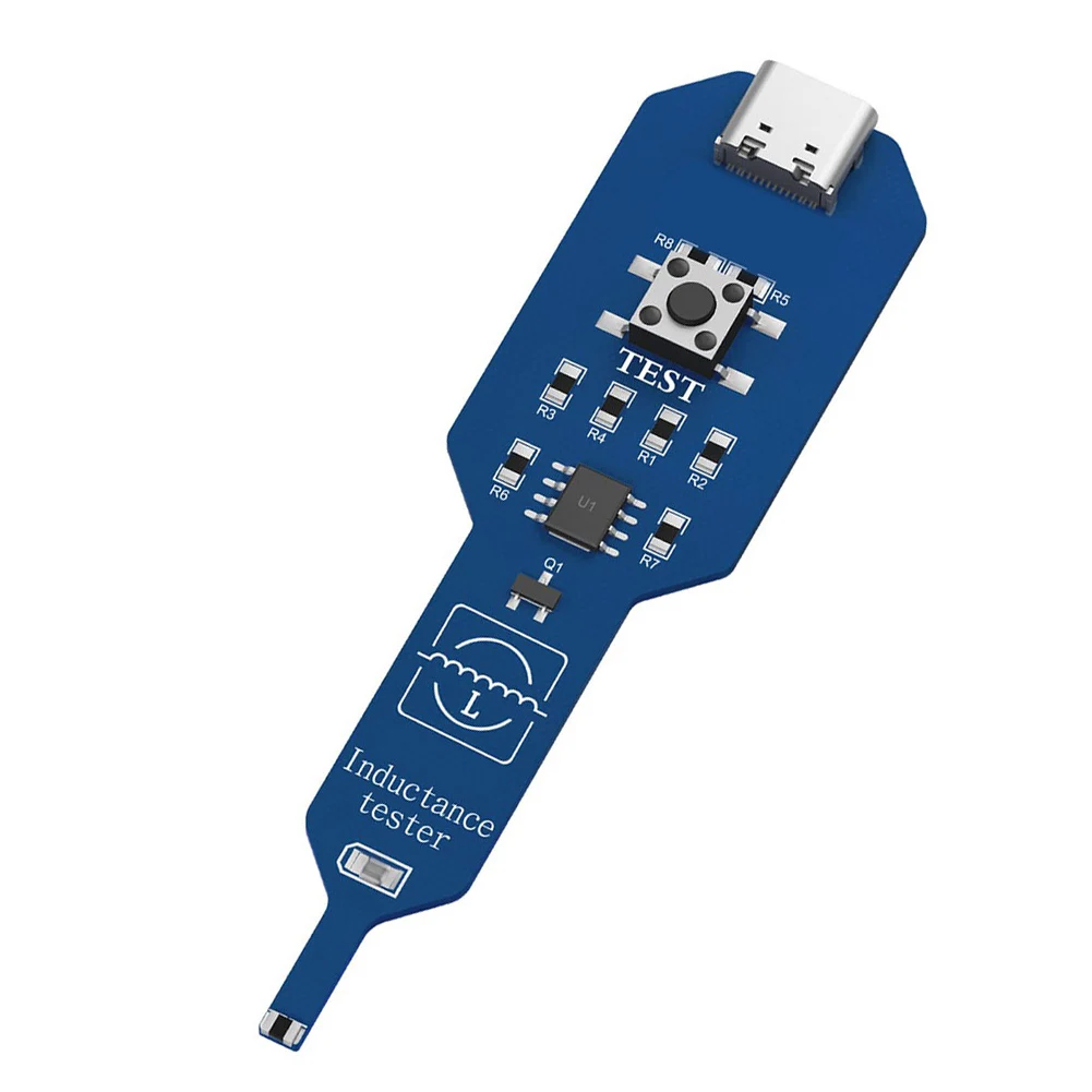 Blue ABS Inductance Tester Circuit Electromagnetic Induction Instrument For Rapid Fault Detection And Troubleshooting On Mobile