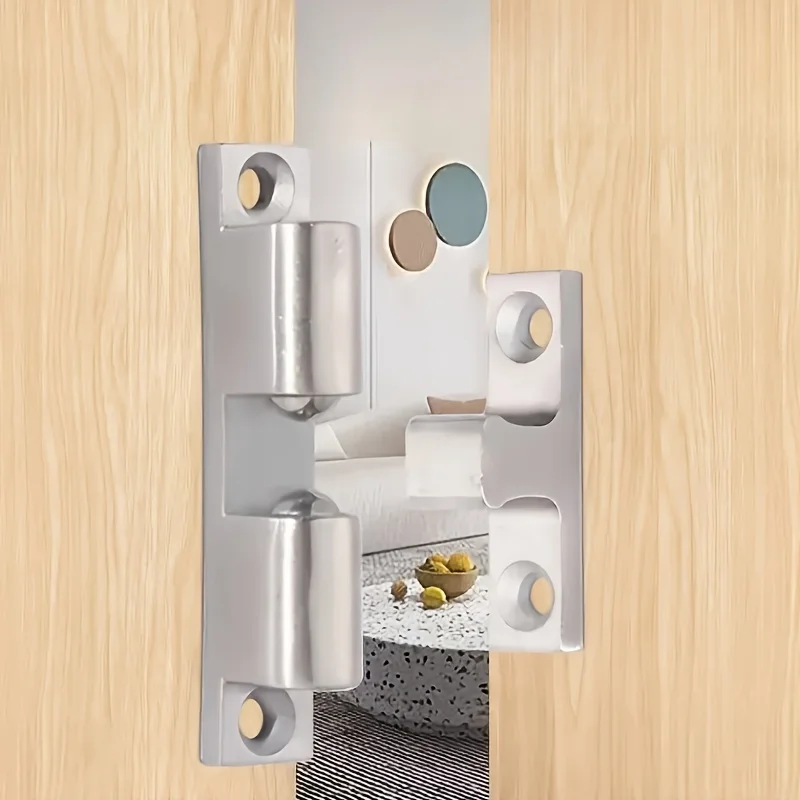 1Set 70MM Cabinet Door Catch Solid Adjustable Spring Ball Latch Furniture Door Closer Cabinets Interlock Switch With 4Screws