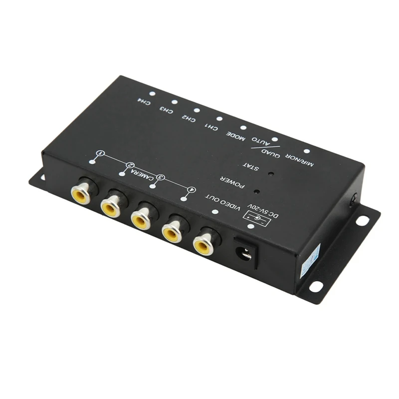 Mobile Digital Video Splitter 4 Channel Mini Video Splitter 720P For Buses Trucks Boats Yachts Vehicle Video Splitter-N26R