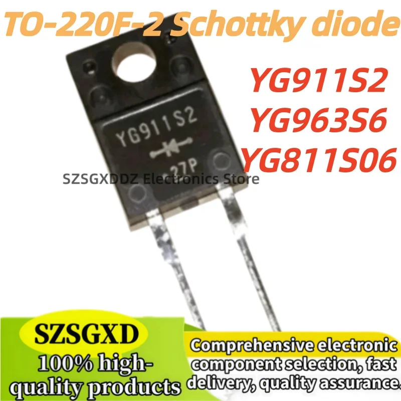 5piezas/lote 100% new quality YG911S2 YG963S6 YG811S06 TO220F MOS FET TO-220F