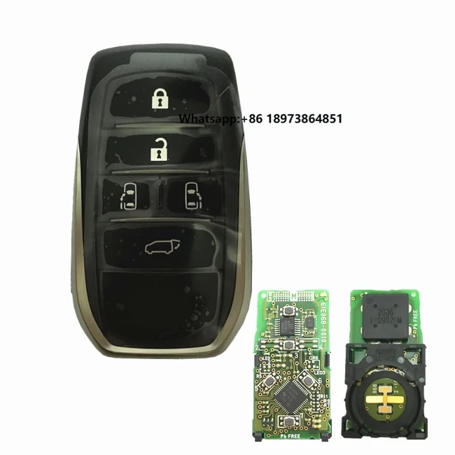 

CN007143 Original 434MHZ Smart Key Keyless Go for Alphard 2015-2019 Fccid BK1EW 8A Chip PCB 61E068-0010
