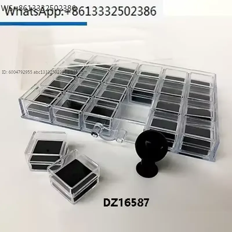 Single layer storage box for SEM sample stage (excluding sample stage)