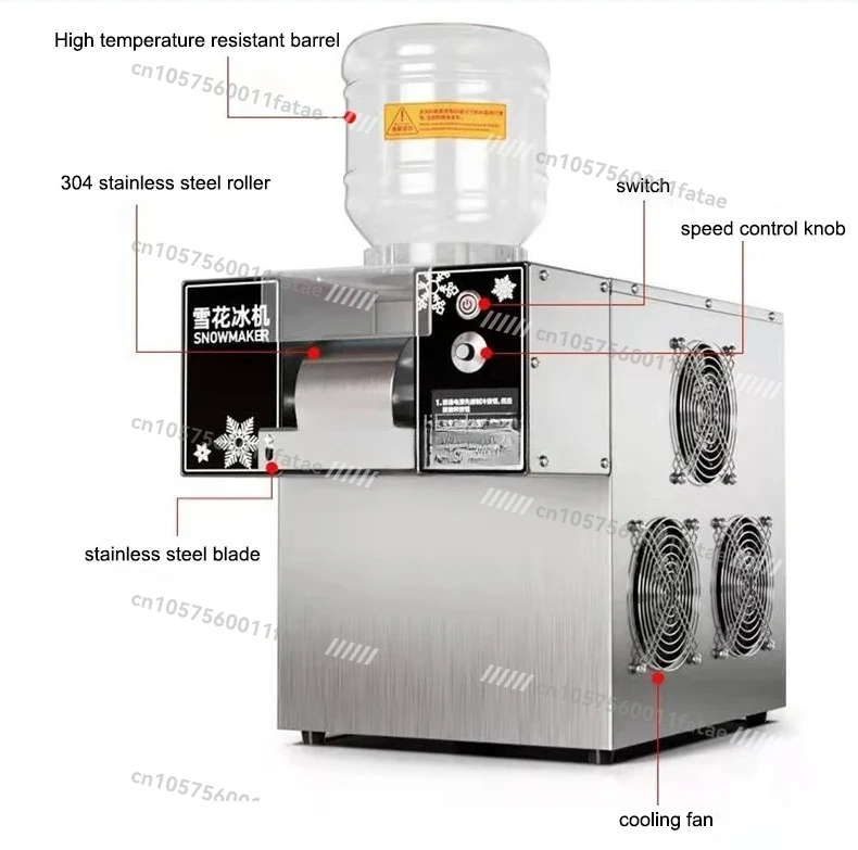 

Коммерческая машина для производства молочного снежного мороженого Коммерческая машина для изготовления снежинок Корейская машина для бритья Bingsu