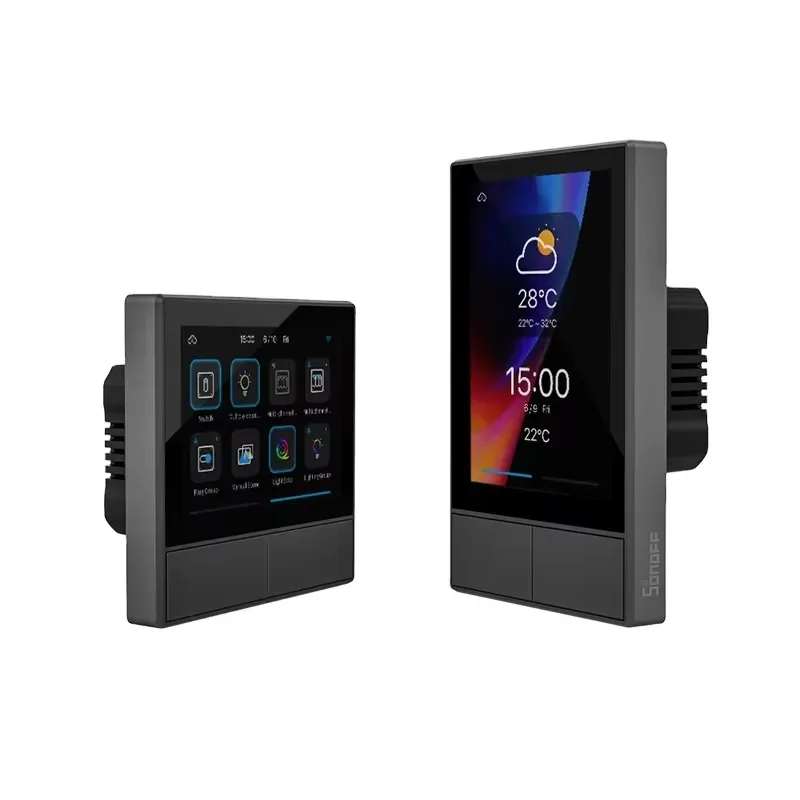 

European Union NSPanel Smart Scene Wall Switch Touch Screen Wifi Smart Thermostat Switch for Home Appliance Control