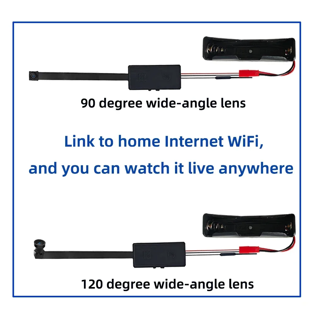 4K HD New Mini WiFi Camera, Supports Remote Viewing, Mobile Detection, Loop Storage, Home Nanny Style DIY Wireless Camera view 5