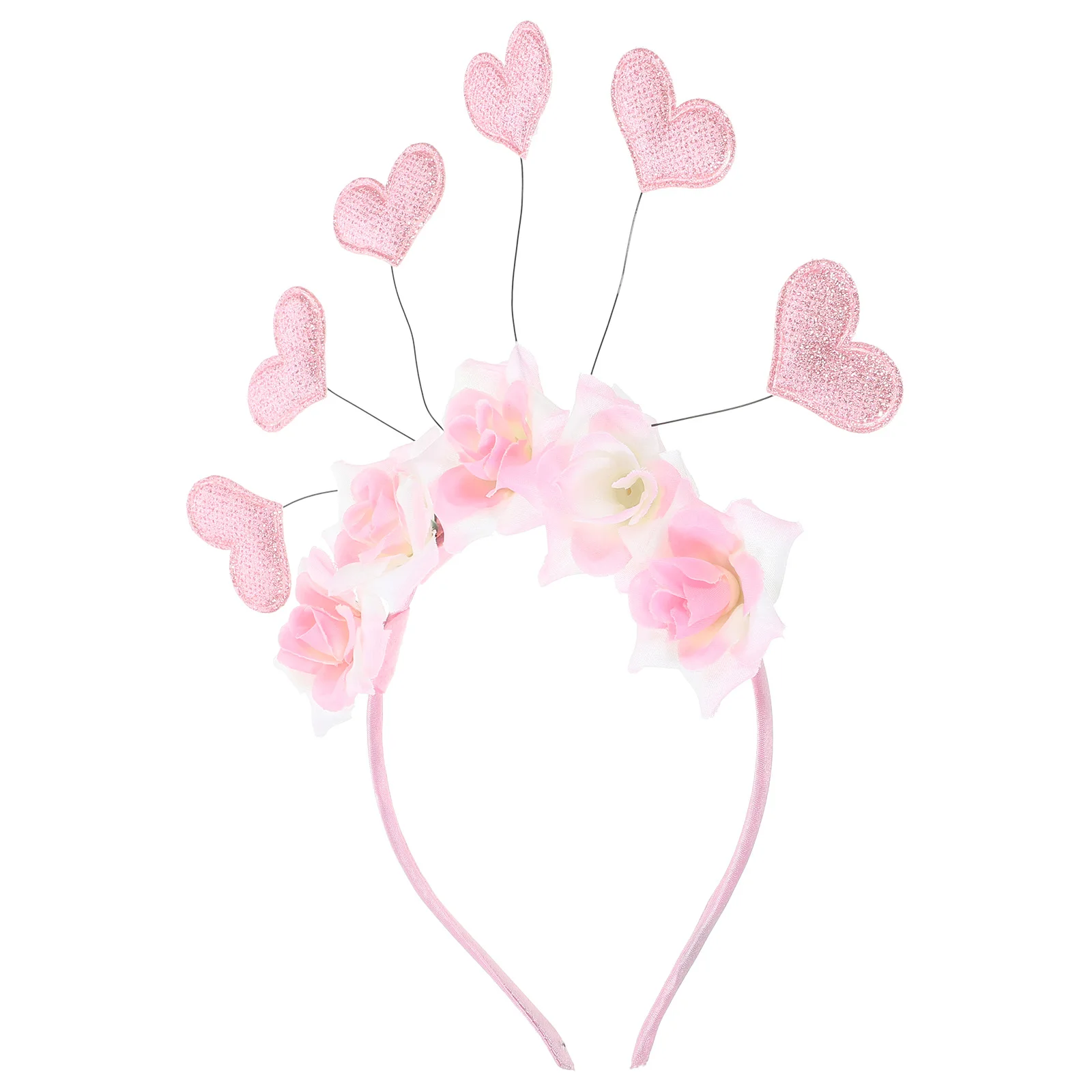 

Valentine Party Headdress Heart Headband Valentine's Day Hair Accessories Clothing