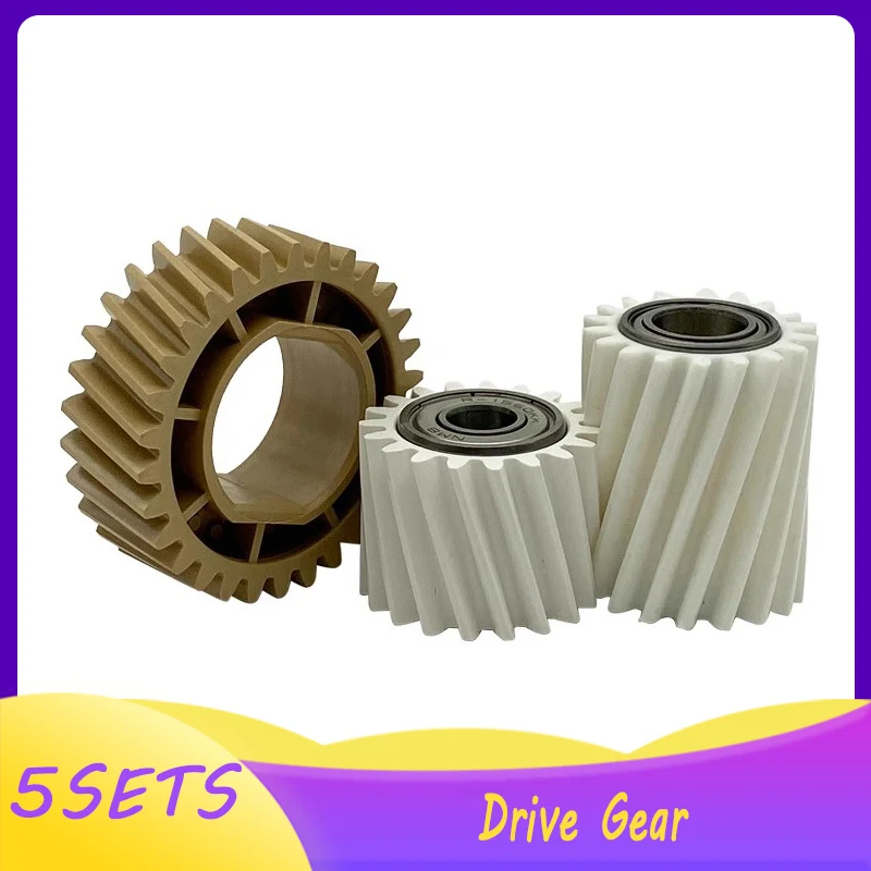 

5SETS MPC 2003 2503 3003 3503 4503 Fuser Pressure Roller Idler Drive Gear for Ricoh MP C2003 C2503 C3003 C3503 C4503 C5503 C6003