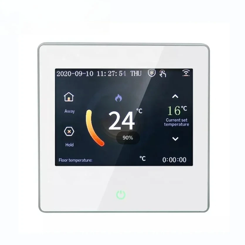 Glomarket Wifi Smart Thermostat Floor Water Heating Color Screen Furnace Underfloor Heating Nest Smart Thermostat