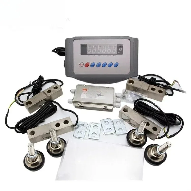 Shear beam load cell group with 4 pcs load cell junction box