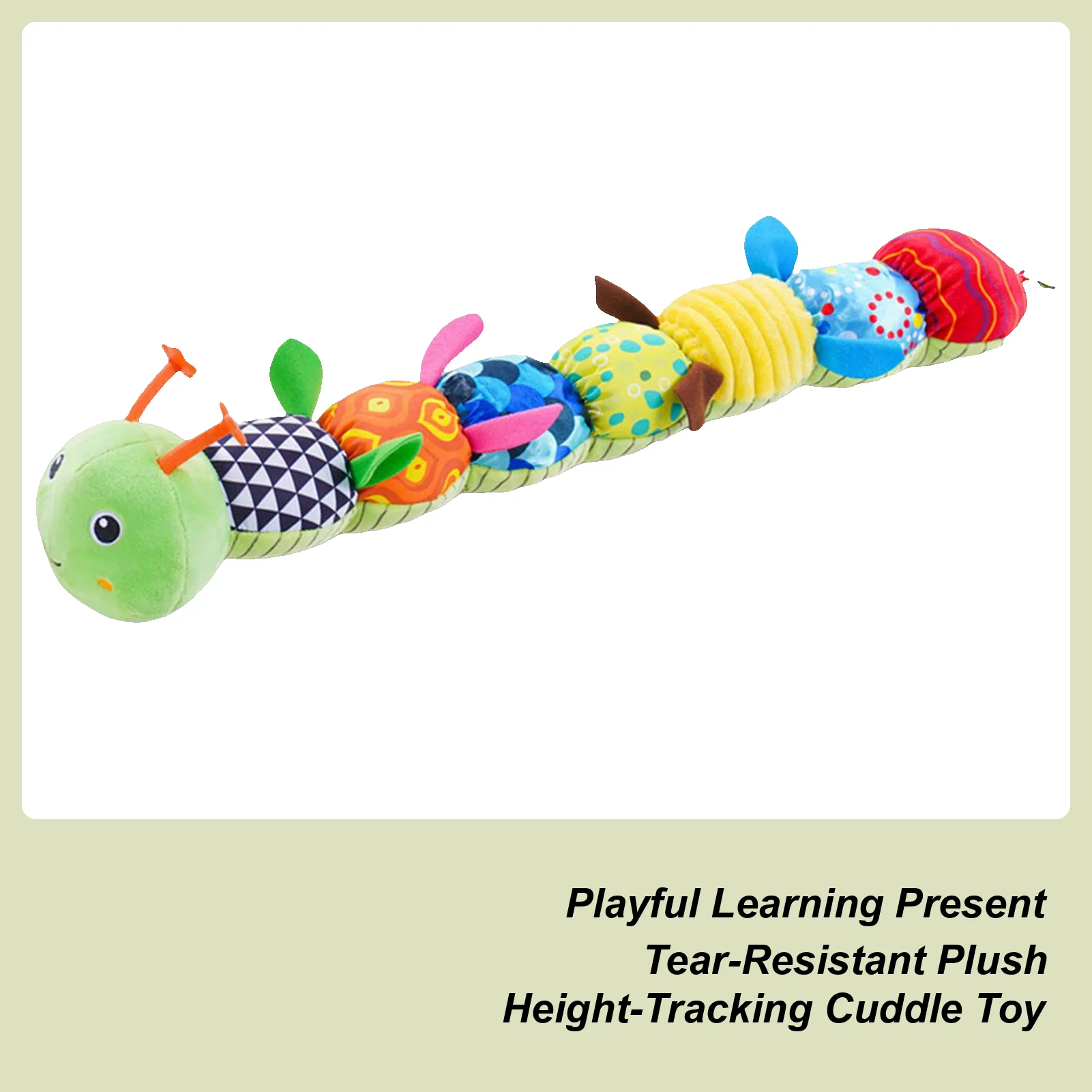 

Sensory Stuffed Animal Cute Teething Doll Calming Sensory Toys For Boy Girl Child Parent Travel Nursery Crib Bedroom Stroller