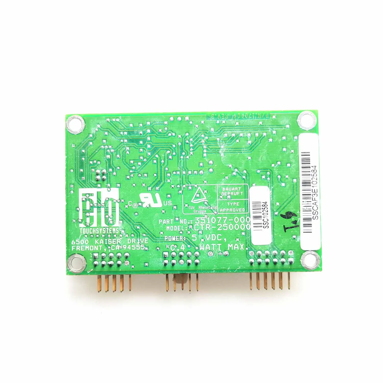 Controlador de toque ELO Sound Wave, original, 351077-000, CTR-250000, CXA-0359