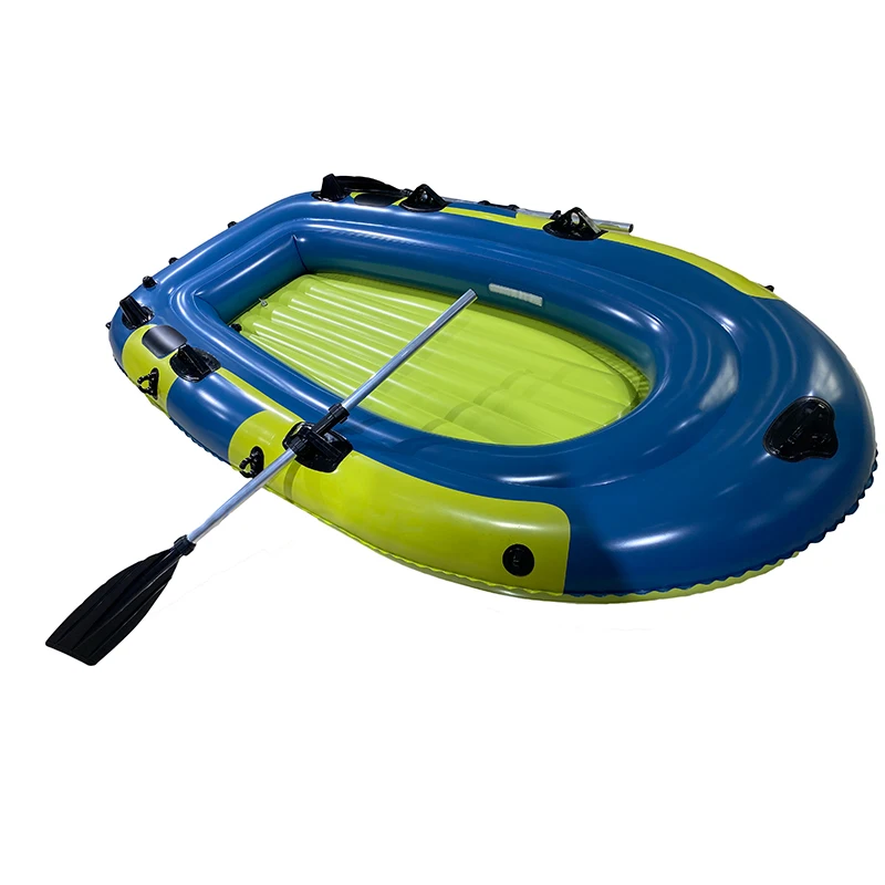 3M Pvc Outdoor Opvouwbare Rubberboot Opblaasbare Luchtboot Visserij Roeiboot Voor 2 Persoon