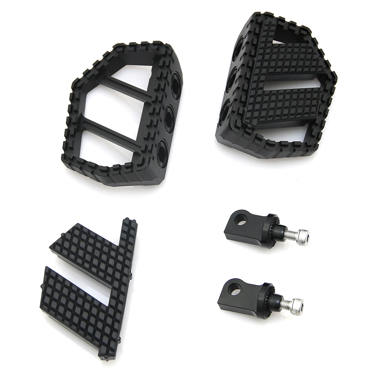 

STLF Industrial Rugged MX-styled Mini Floorboards Foot Boards for XL Touring Street Road Electra Glide Softail Sportster