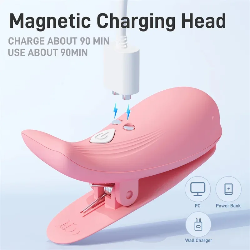 ألعاب للنساء الأزواج الحلمة هزاز تهتز المشبك تدليك الثدي الإناث الاستمناء تحفيز البظر ألعاب الكبار الجنس #3