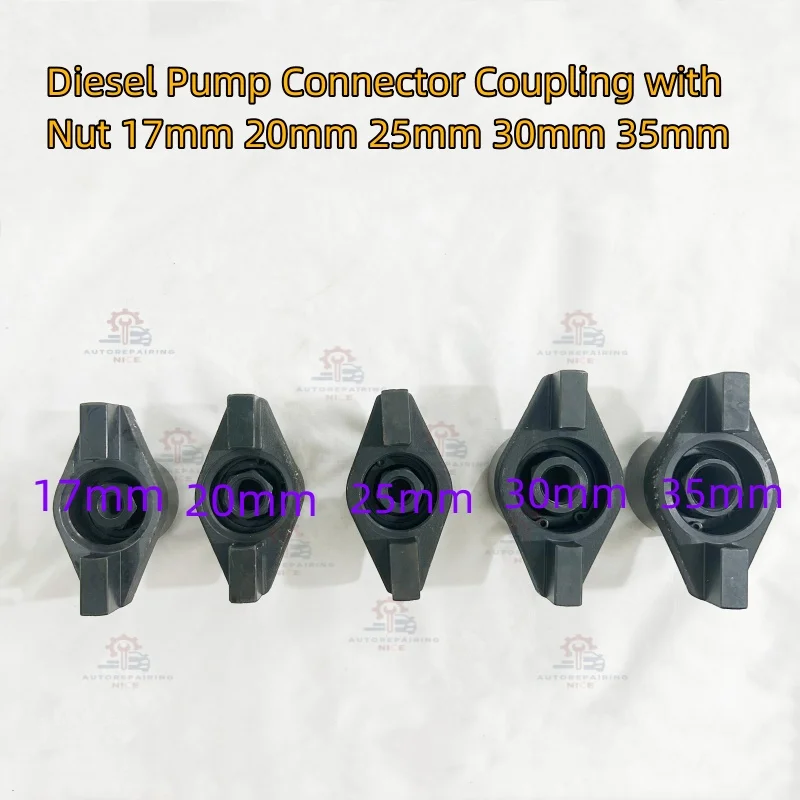 

Соединительная муфта дизельного насоса с гайкой 17 мм, 20 мм, 25 мм, 30 мм, 35 мм, муфта для дизельного испытательного стенда, часть сцепления