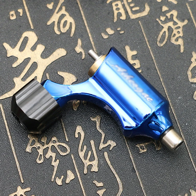 Lightweight Tattoo Motor Machine Zinc Alloy Tattoo Frame Rotary Tattoo Machines Tatoo Motor Gun Shader Liner,  Blue