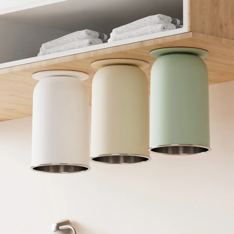 

Creative Magnetic Toothbrush Cup No Drilling Wall Mount Oral Care Cup With Magnet Multifunction Household Washing Water Mug