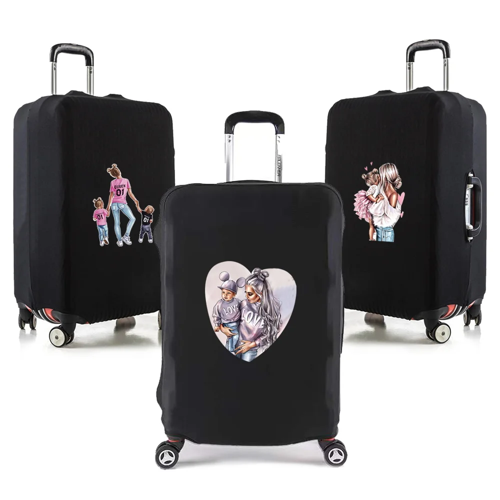 

Luggage Cover 18-32inch Travel Accessories Dust Cover Protective Case Wear Resistant Multiple Style Options Mom Printing Series