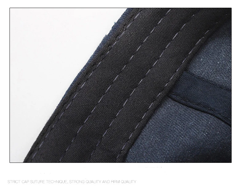 Four Seasons Herren-Baseballkappe, lässige Waschung, bestickte Kappe, gebogene Krempe, Bowler-Sonnenhut, offizielle Website – Detail 10