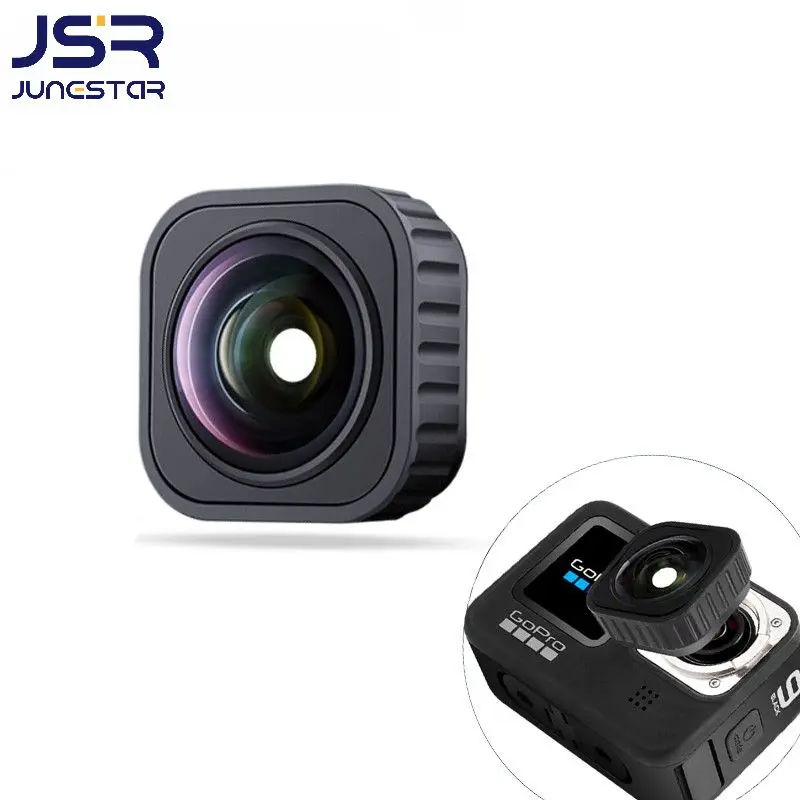 

For Gopro Hero 9 10 11 Black Accessories Max Lens Mod Ultra-wide Angle 155 Degree Lente 5M Waterproof for Go Pro Hero 9 10 Black