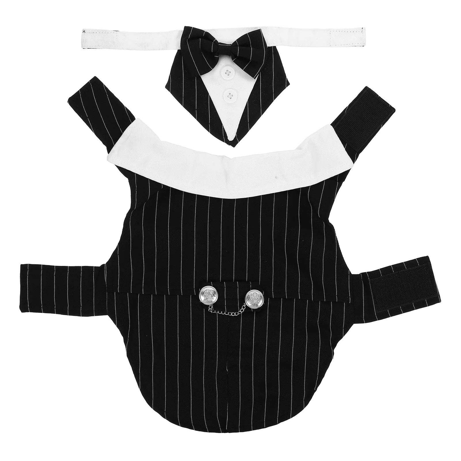 

Dog Tuxedo Suit Premium Comfortable Pet Formal Wear Wedding Party Puppy Costume Stylish Adjustable Washable Trendy