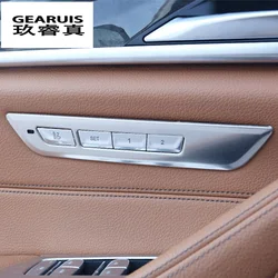 Car Styling Set 1 2 Buttons Decoration Sequins Cover Seat Memory Button Sticker for BMW 5 Series G30 G38 Interior Accessories