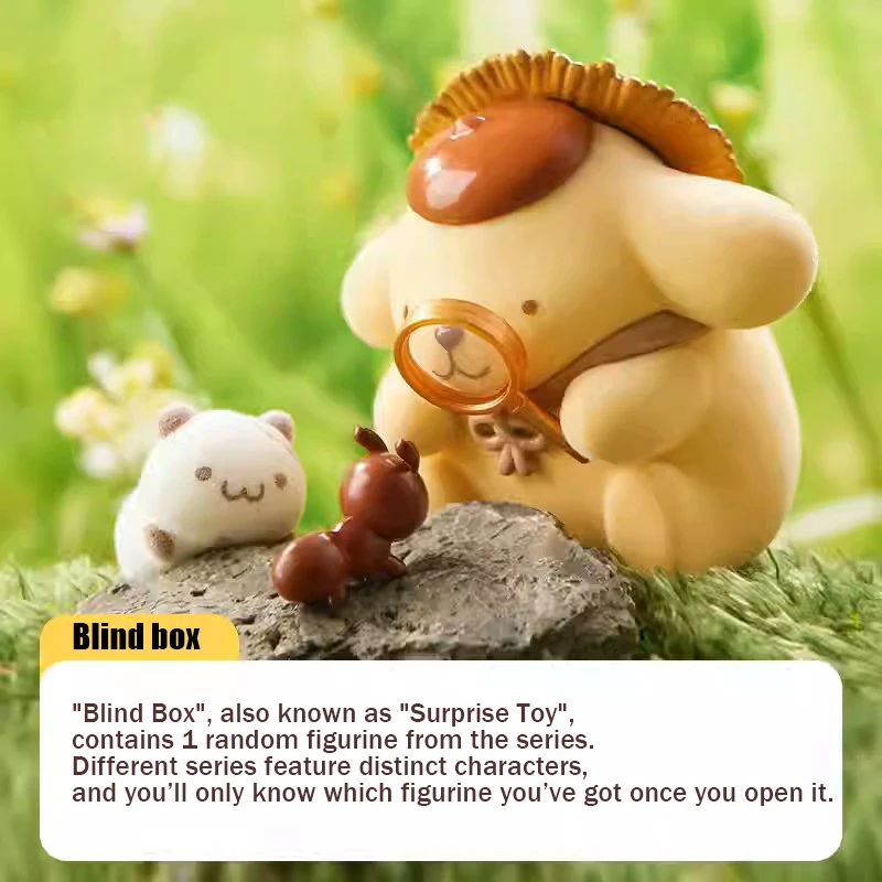 ตุ๊กตาปอมปอมปูริน ซีรีส์โฟร์ซีซั่นส์ กล่องสุ่ม ของเล่นการ์ตูนน่ารัก กล่องเซอร์ไพรส์ ของตกแต่งโต๊ะทำงาน ของสะสม ของขวัญคริสต์มาส