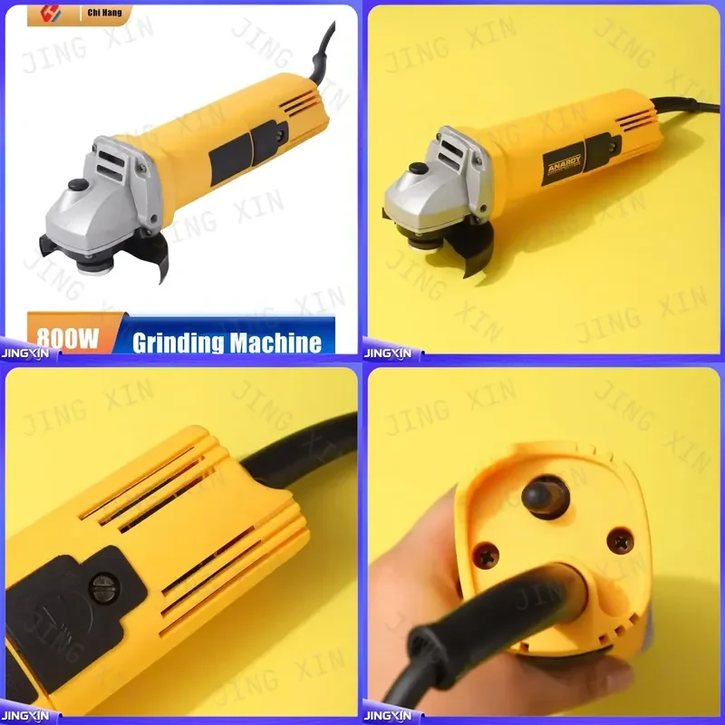 custom for Angle Grinder High Power Metal Grinding Cutting Machine Electromechanical Tool for Stone Processing and Polishing