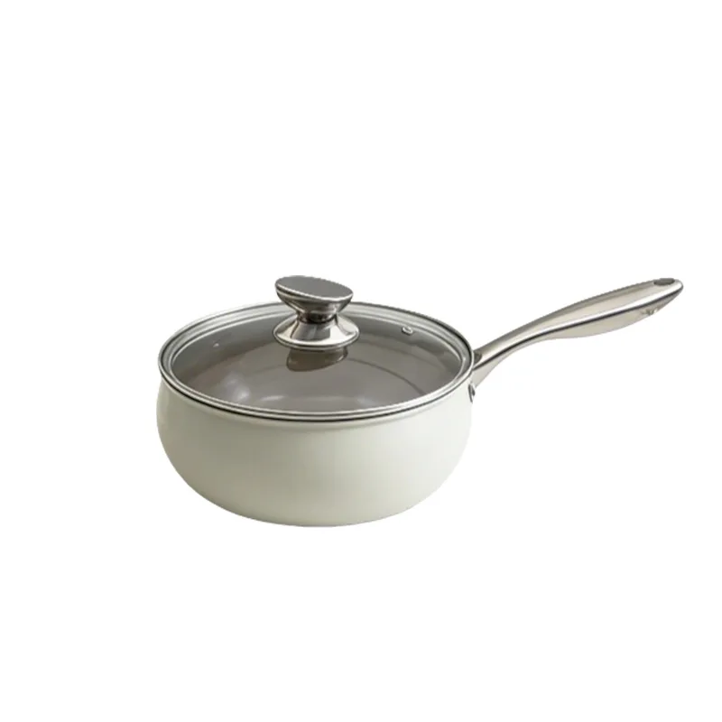 YFY  big belly pot titanium non-stick frying pan with lid