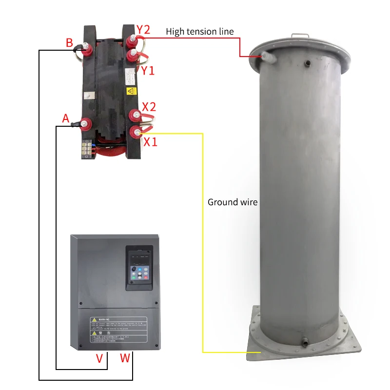 800g/h Ozone Generator Kits Quartz Tube Industrial Ozone Generator for Aquaculture