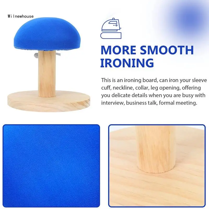 Mini Round Ironing Stool Solid Auxiliary Tool Small Table Sleever Board Dropship